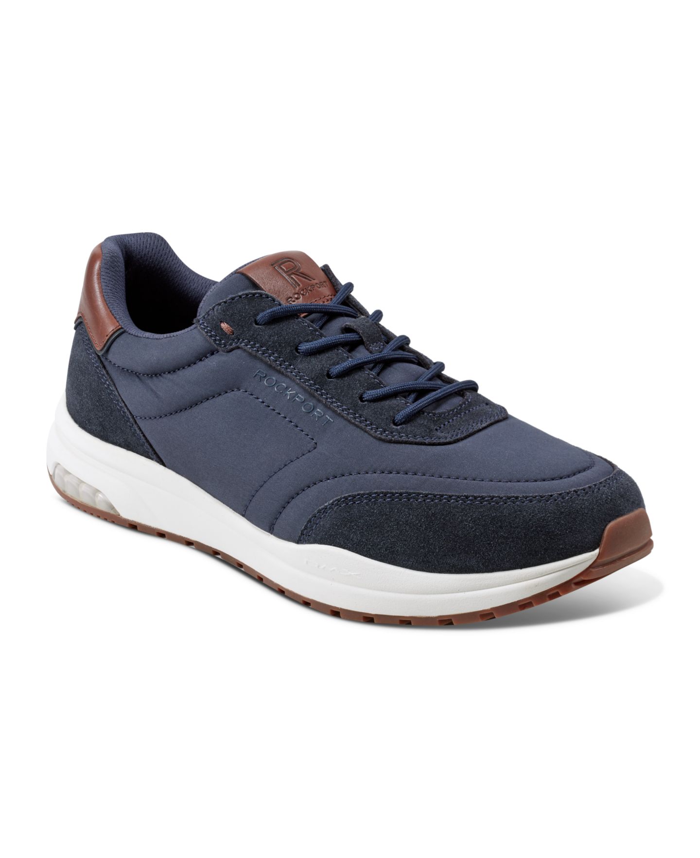 Мужские кроссовки Rockport X Reebok DMX Brock Casual Lace-Up, цвет: Тёмно-синий — фото 1