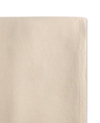 Linen Solid-Color Tablecloth, 55" x 110"