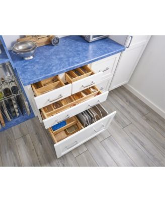Trim to Fit Shallow Drawer Organizer, 33.13" x 22", 4WUTCT-36-1