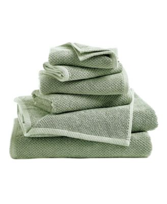 Cotton Textured 6-Piece Bath Towel Set
