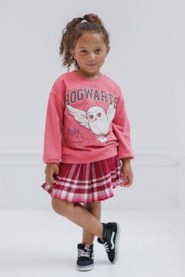 Girls Hedwig Fleece Sweatshirt and Pleated Skirt to (4 - 14-16)