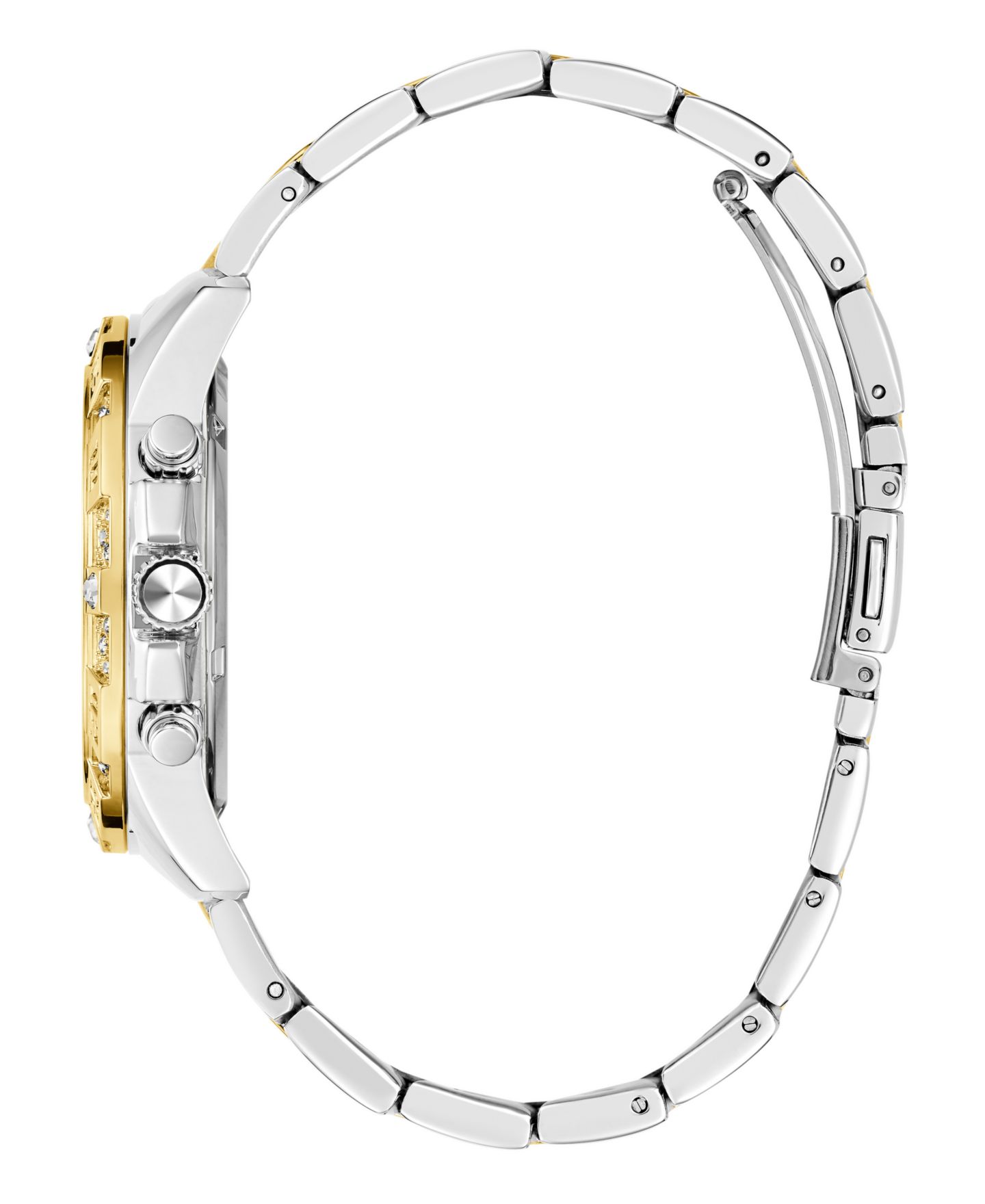Женские часы GUESS Multi-Function Two-Tone Stainless-Steel Watch 40mm — фото 2