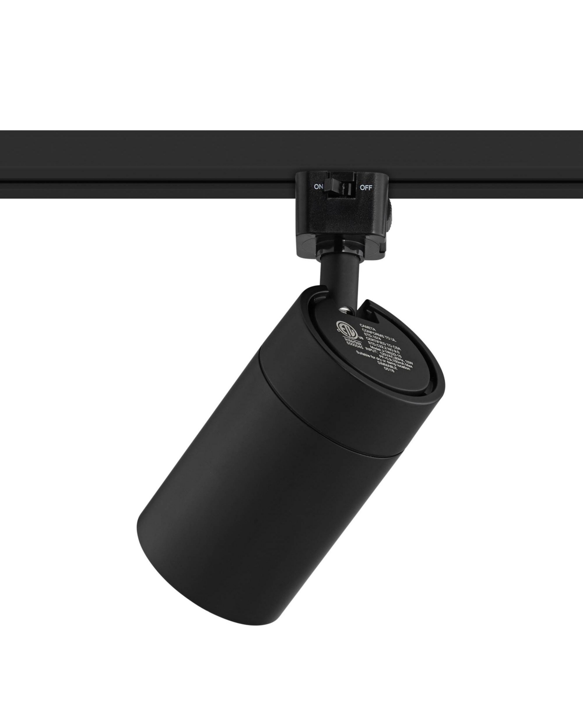 Pro Track15 Watt Led Cylinder Track Head for Juno Track - Black