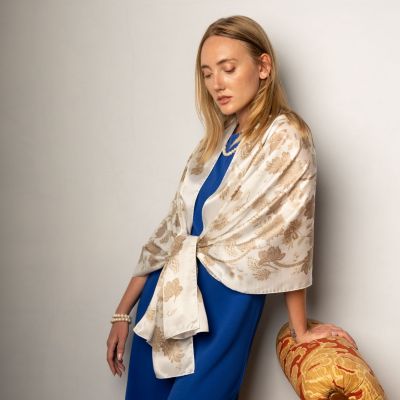 Esmeralda - Silk Scarf/Shawl for Women
