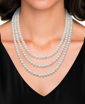 Cultured Freshwater Pearl (6-7mm) 64" Endless Strand Necklace