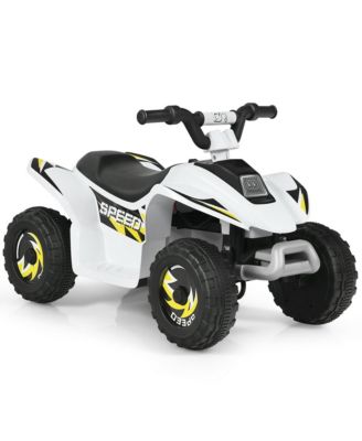 6V Kids Electric Quad ATV 4 Wheels Ride On Toy Toddlers Forward and Reverse Red
