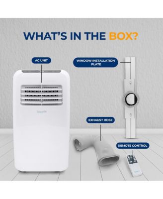 Portable Air Conditioner, 8,000 BTU, Built-in Dehumidifier & Fan