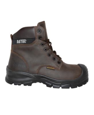 Men's 6" Waterproof Composite Toe Work Boot Brown
