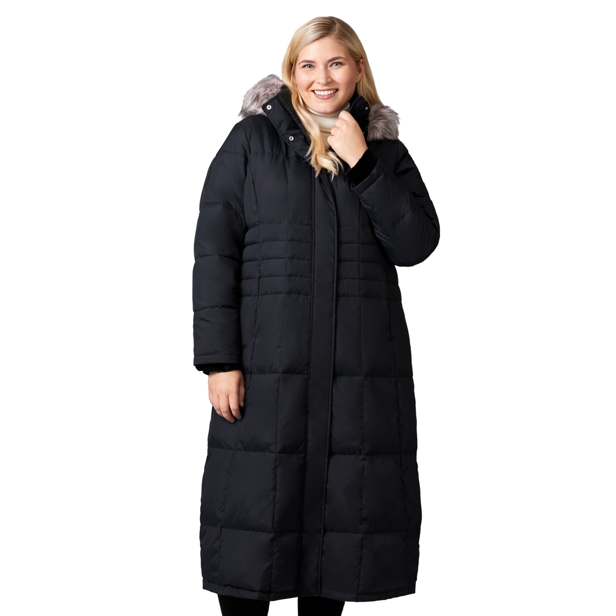 Free Country Plus Size Full Length Splendor Down Jacket