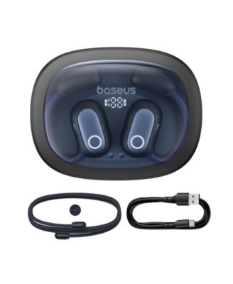 Eli Fit True Wireless Earbuds Bluetooth 5.3 Open-Ear Sport Headphones, White