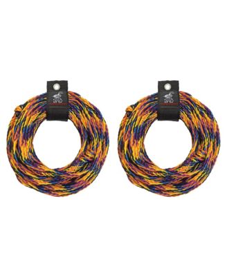 Airhead AHTR-60 60 Ft. Length 2375 Pound Strength 2 Rider Tube Tow Rope ...