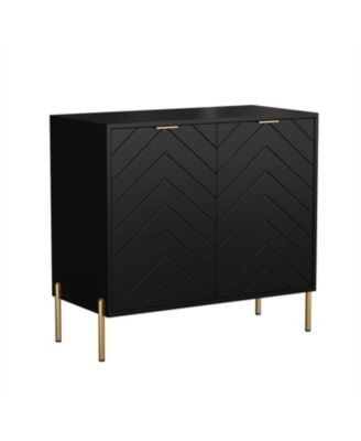 2-Door Accent Cabinet Storage Cabinet
