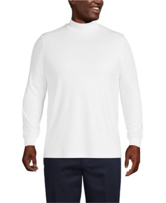 Big & Tall Cotton Supima Mock Turtleneck