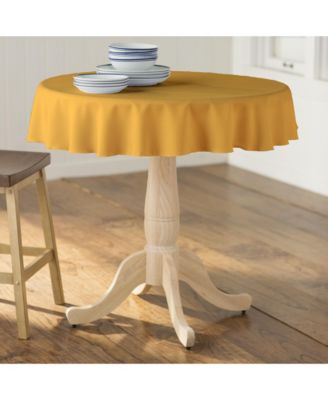 Elegant Round Tablecloth for Dining - Durable, Spill-Proof Fabric, Perfect for Any Occasion