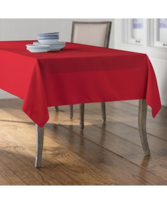 Large Rectangular Tablecloth – 60x144 Polyester Poplin for Banquets, Holidays & Everyday Dining
