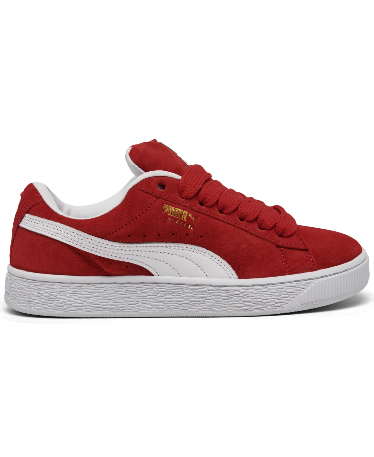 Puma Women's Suede Xl Casual Sneakers From Finish Line In Red