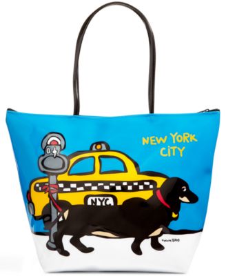 Marc Tetro NYC Dachshund Medium Zip Tote Macy s