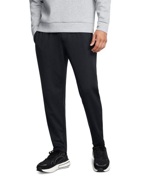 Мужские брюки Under Armour Motion Tapered-Fit Drawstring, цвет: Чёрный / Тёмно-серый