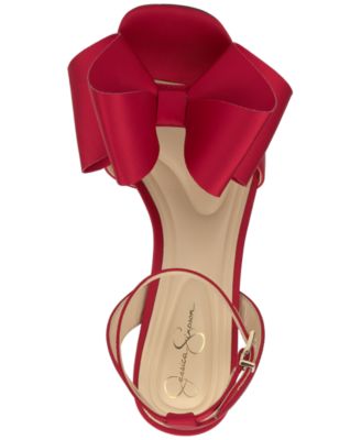 Women's Olivine Bow High-Heel Stiletto Dress Sandals