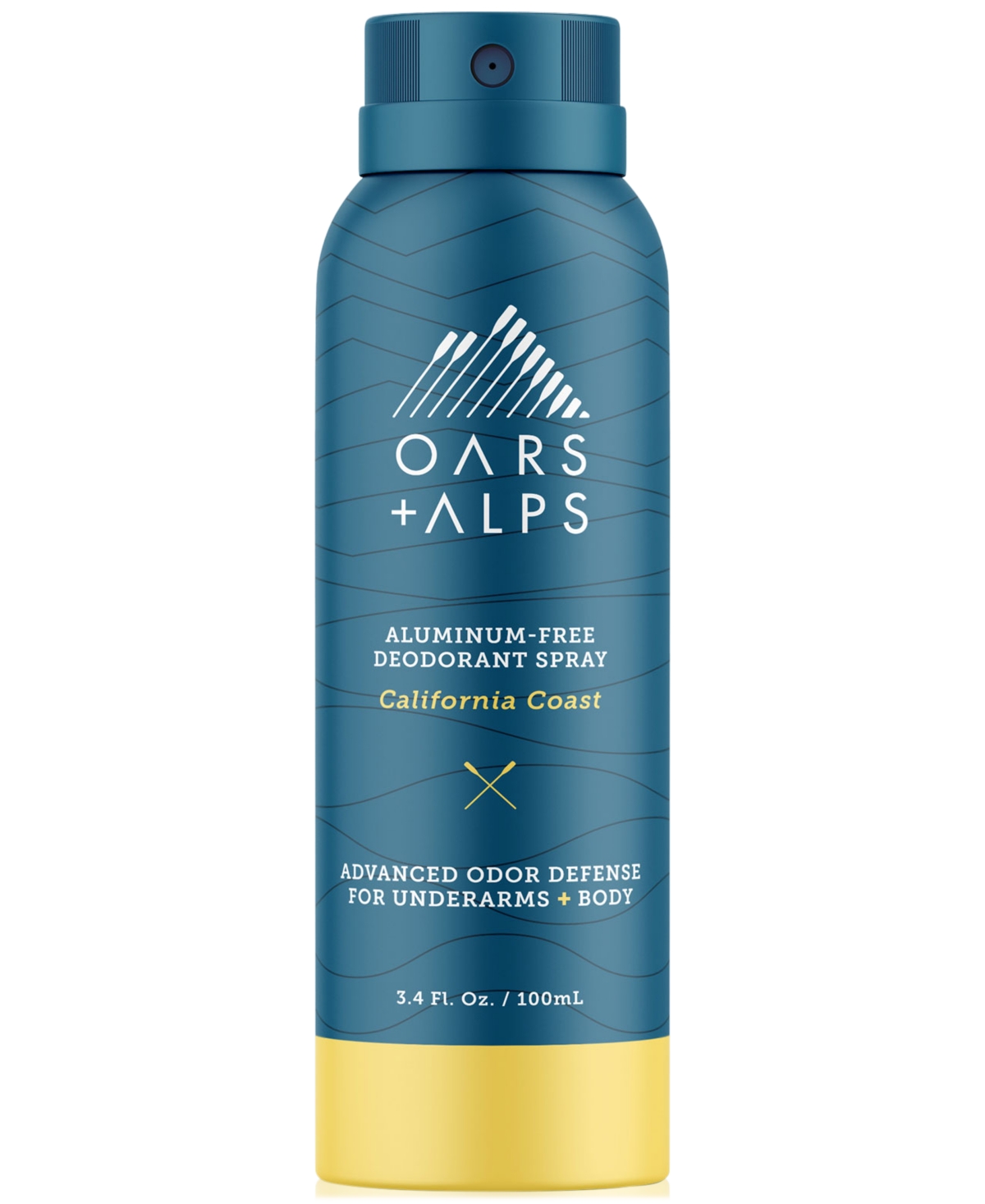 Oars + Alps California Coast Deodorant Spray, 3.4 Oz. In No Color