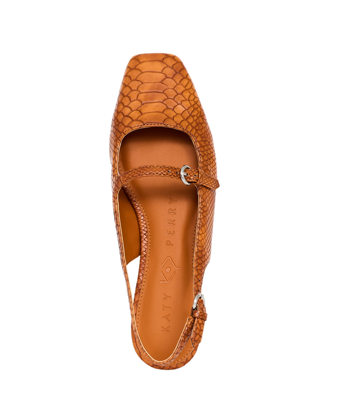 Shop Katy Perry Women's Evie Slingback Flats In Nutshell