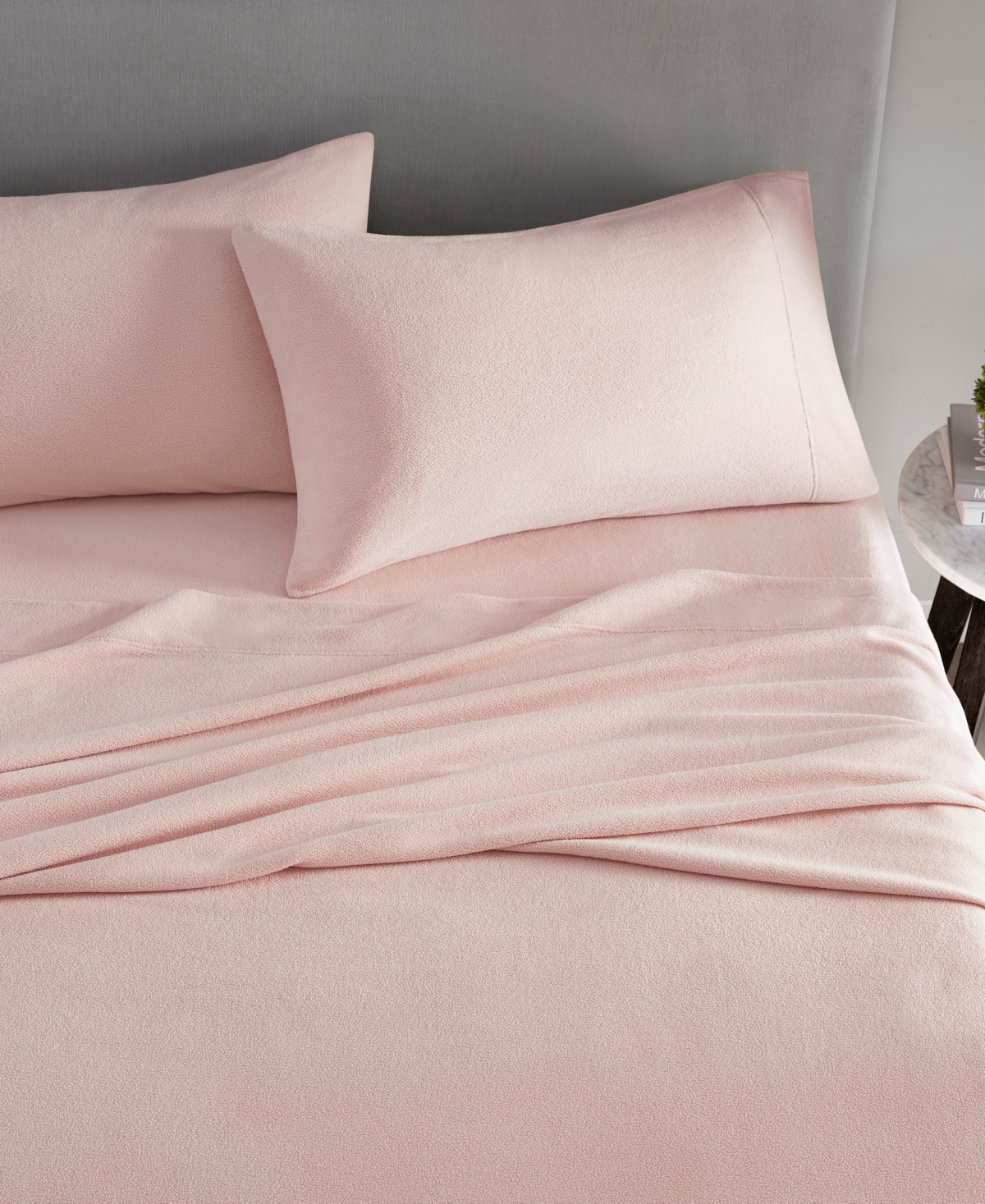 Madison Park Micro-fleece 4-pc. Sheet Set, Queen In Pink
