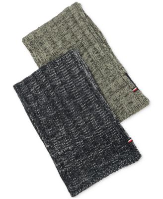 Men's Chunky Ribbed Scarf