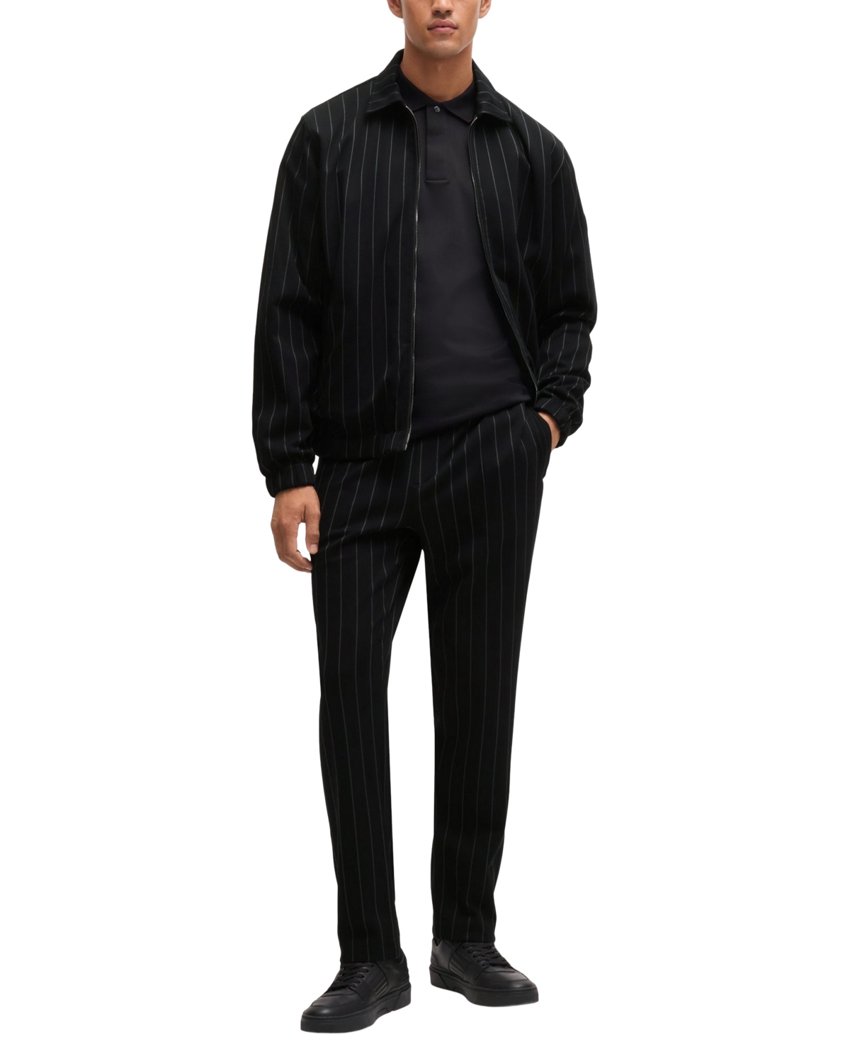 Boss X Porsche Men's Zip-Up Sweatshirt