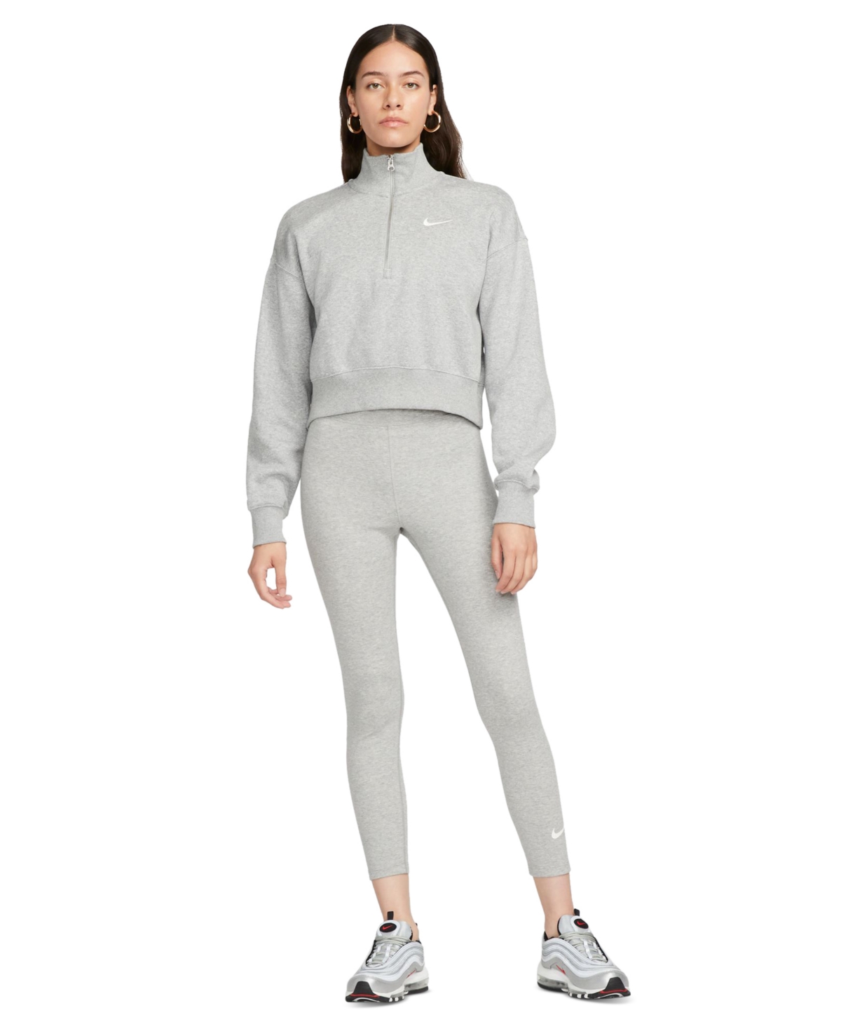 Nike Women's Sportswear Classic High-waisted 7/8 Leggings In D Gr H,sai