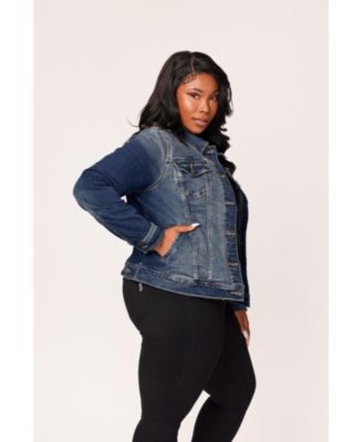 Women's Denim Jacket in 25" Length