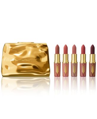 MAC 6-Pc. Gold Standard MACximal Silky Matte Lipstick Set - Macy's