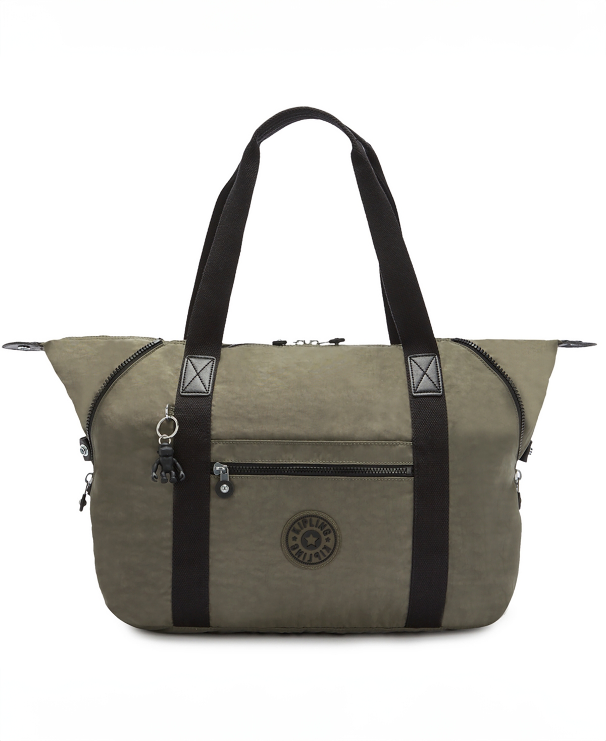 Kipling Art Medium Tote Bag In Green Moss