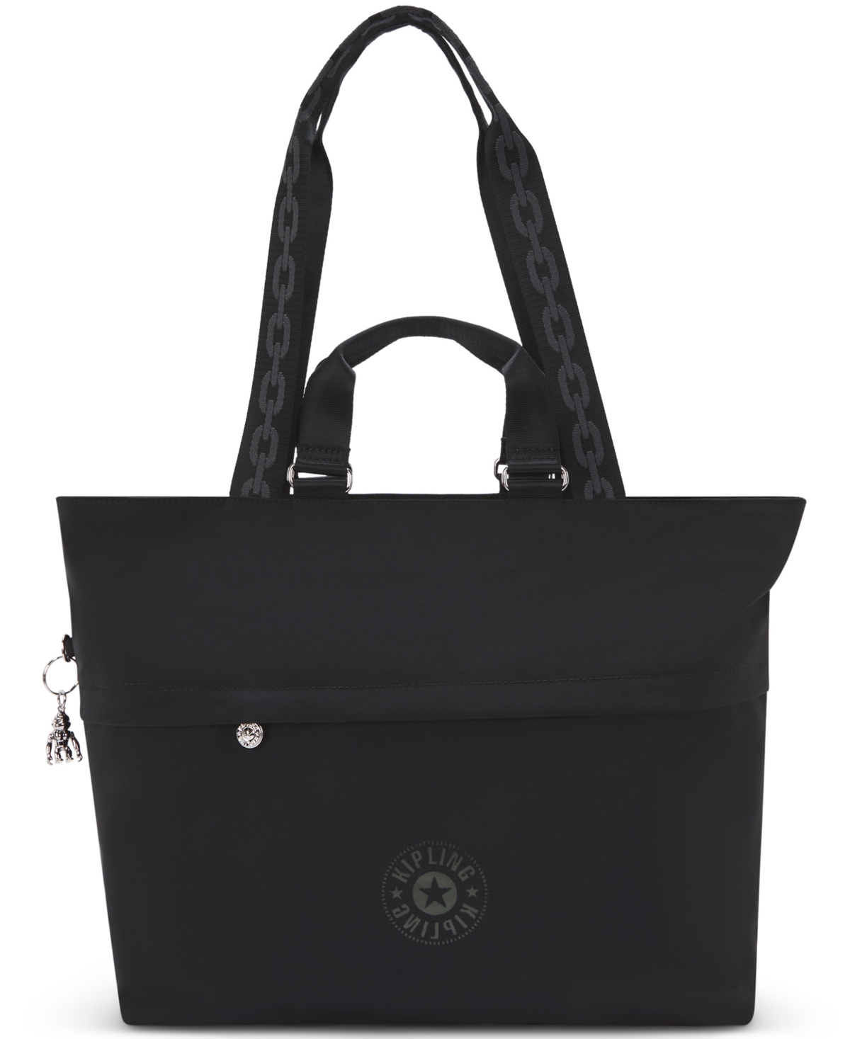 Kipling Charleen Laptop Tote Bag - Endless Black F24