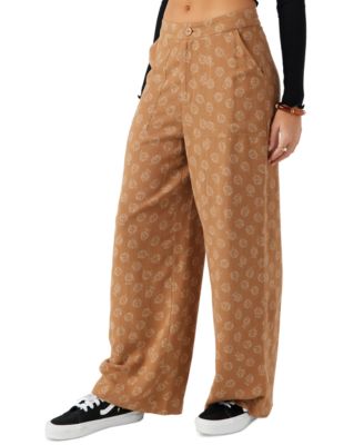 Juniors' Pull-On Rylan Velley Floral Pants
