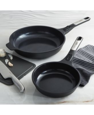 Leo Phantom 2pc Nonstick Ceramic Fry Pan Set, Recycled