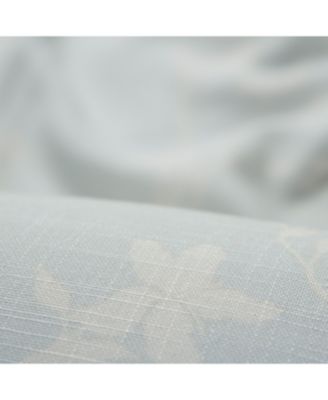 Premium 2-Panel Light Filtering Curtains - Semi Sheer for Living Room, Bedroom, Kitchen - 52" x 84" - Silhouette Sage