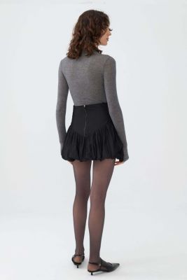 Women's Taffeta Mini Skirt