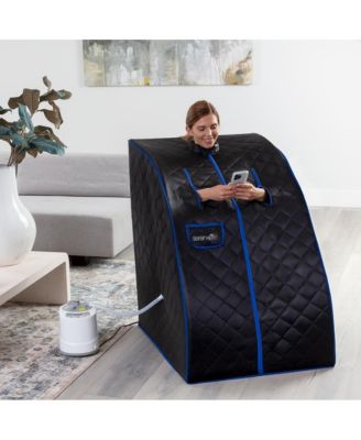 Compact & Portable Steam Sauna With Foldable Chair