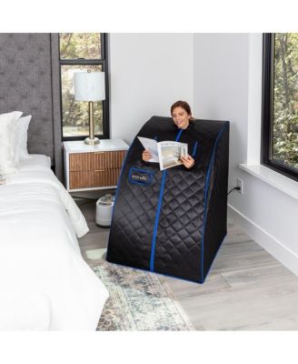 Compact & Portable Steam Sauna With Foldable Chair