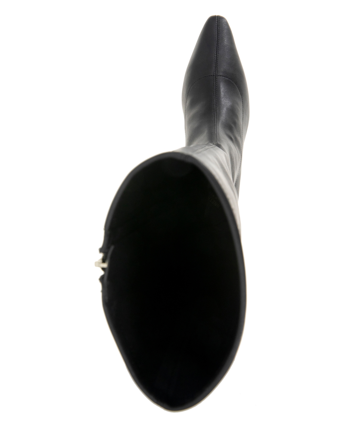 Kenneth Cole New York Meridith Womens Zipper Manmade Knee-high Boots In Chocolate