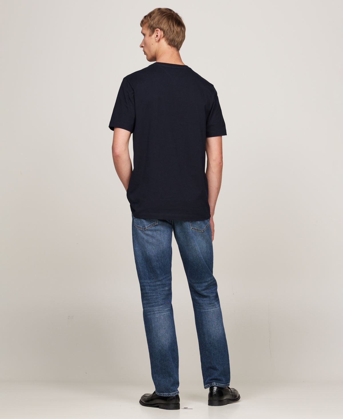 Tommy Hilfiger Men's Essential Solid Pocket T-shirt In Desert Sky