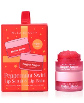 NCLA Beauty - 2-Pc. Peppermint Swirl Lip Scrub & Lip Balm Ornament Set
