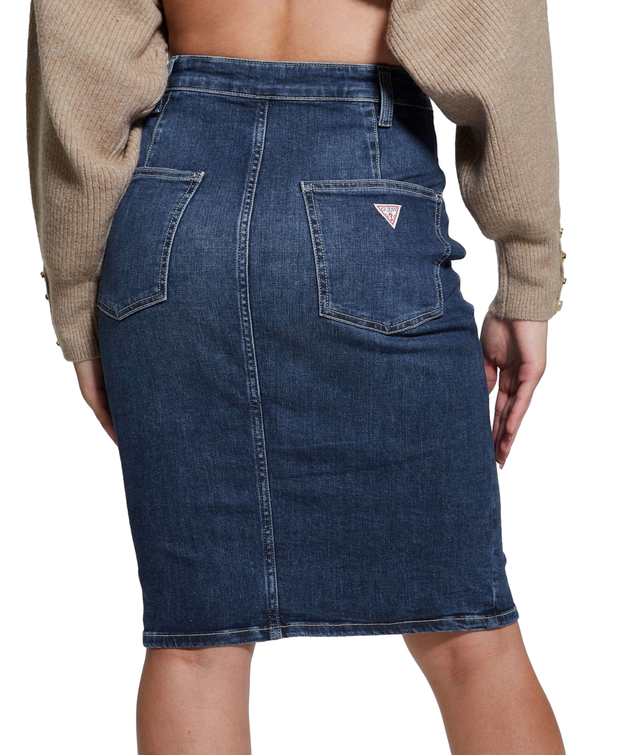 Guess Women's Flo Denim Pencil Skirt