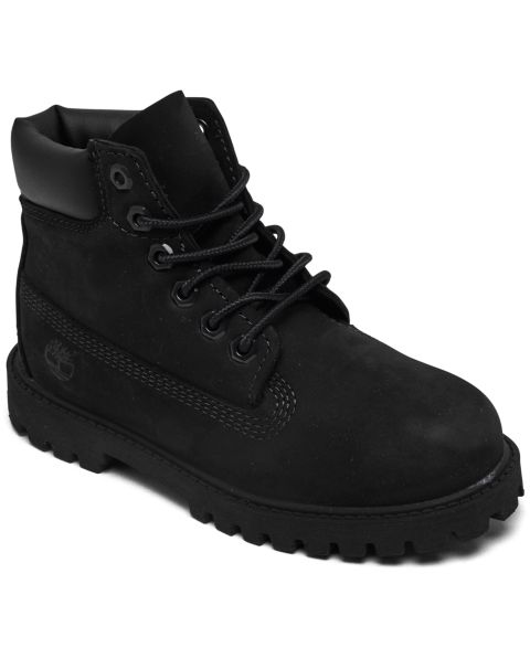 Детские ботинки Timberland 6 Inch Premium Waterproof, цвет: Чёрный
