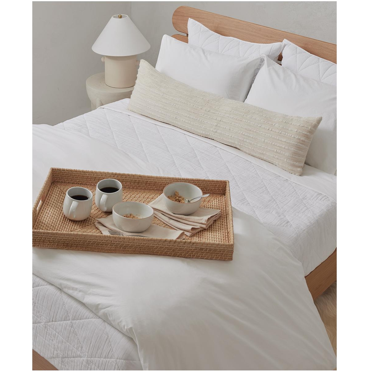 Pact Organic Cotton Diamond Quilt - Full/Queen