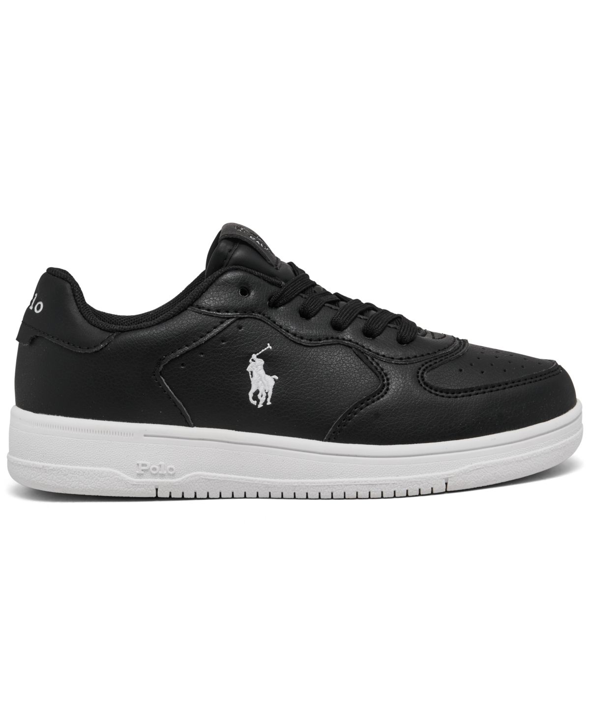 Polo Ralph Lauren Little Kids Masters Court Casual Sneakers from Finish Line -White