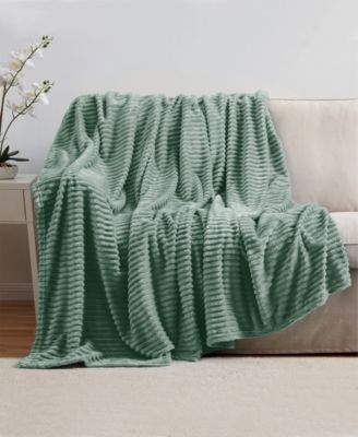 Cut Plush Lightweight Super Soft Fuzzy Luxury Bed Blanket, King