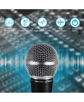 Professional Dynamic Microphone, Unidirectional Handheld Mic with ON/OFF Switch