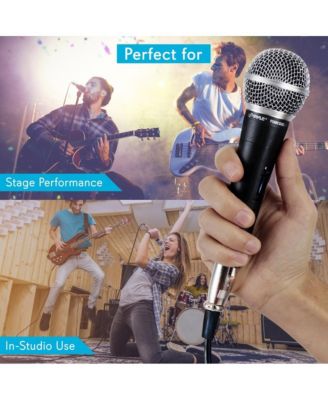 Professional Dynamic Microphone, Unidirectional Handheld Mic with ON/OFF Switch