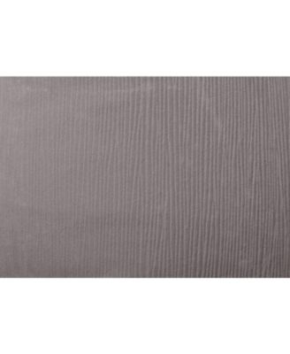 Inflatable Contoured Corduroy Beanless Bag Lounge Chair, Gray (6 Pack)